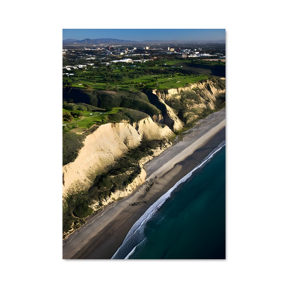 Poster Fairway à la Mer – affiche Golf
